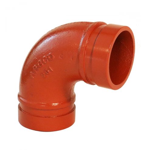 Grooved 90 Elbow Std Long (201)